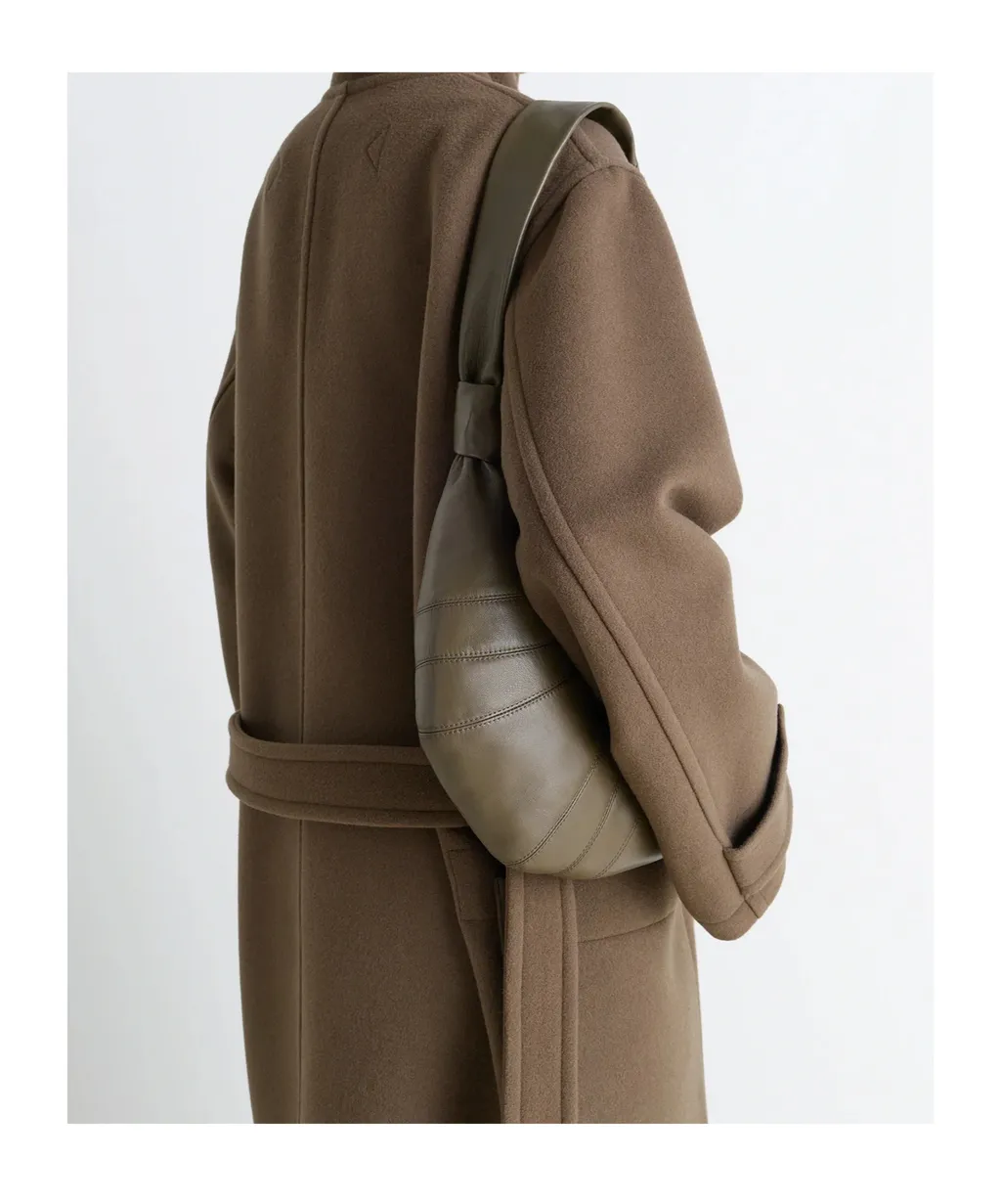 Small Croissant Knotted Shoulder Bag