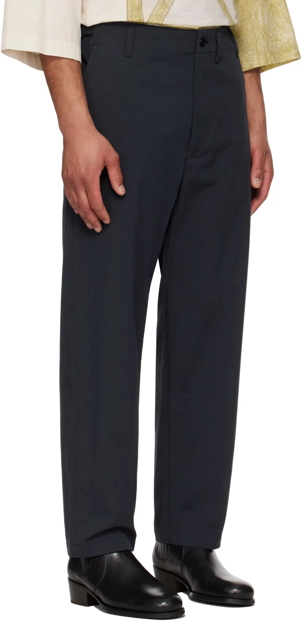 Straight Leg Carrot Pants