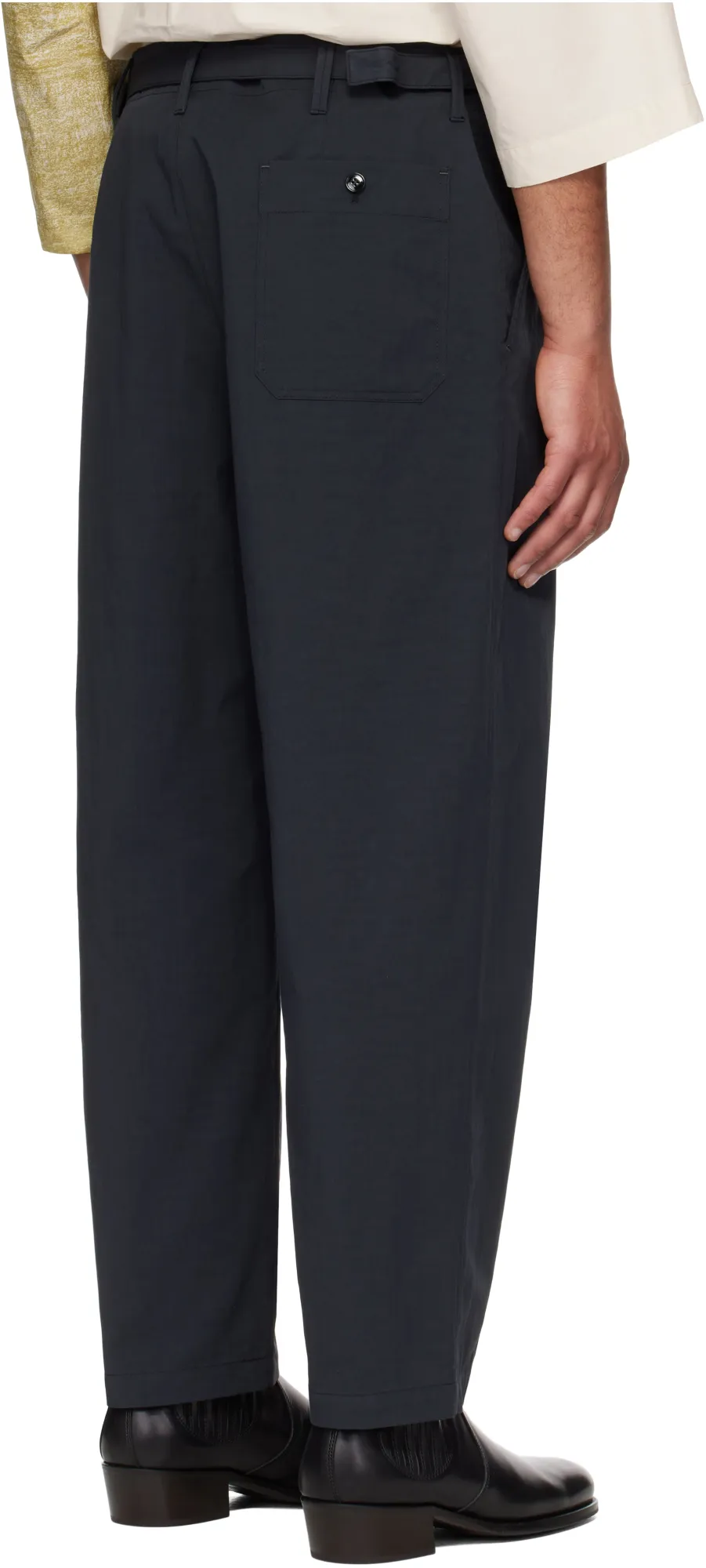 Straight Leg Carrot Pants