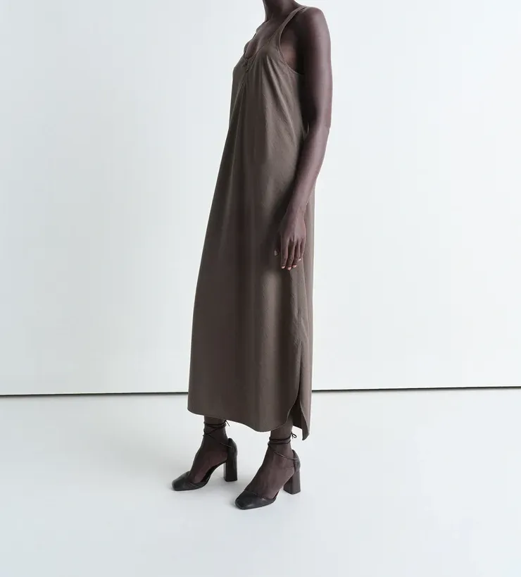Sleeveless Midi Dress