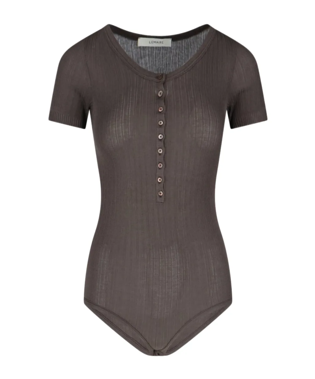 Buttoned Ribbed Body