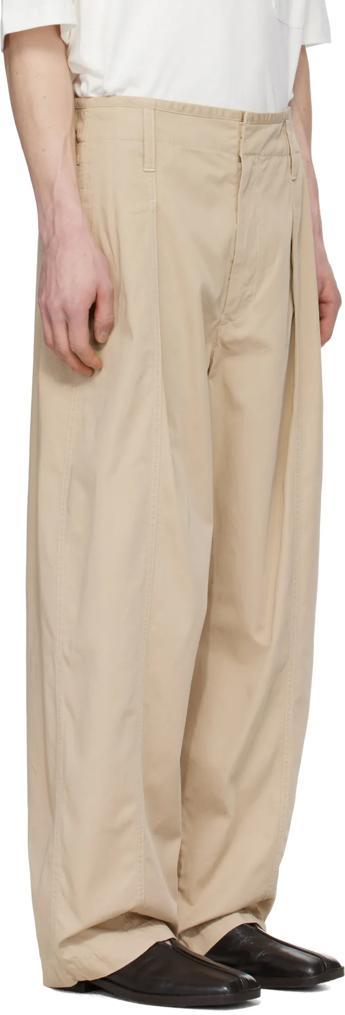 Pleated Palazzo Pants