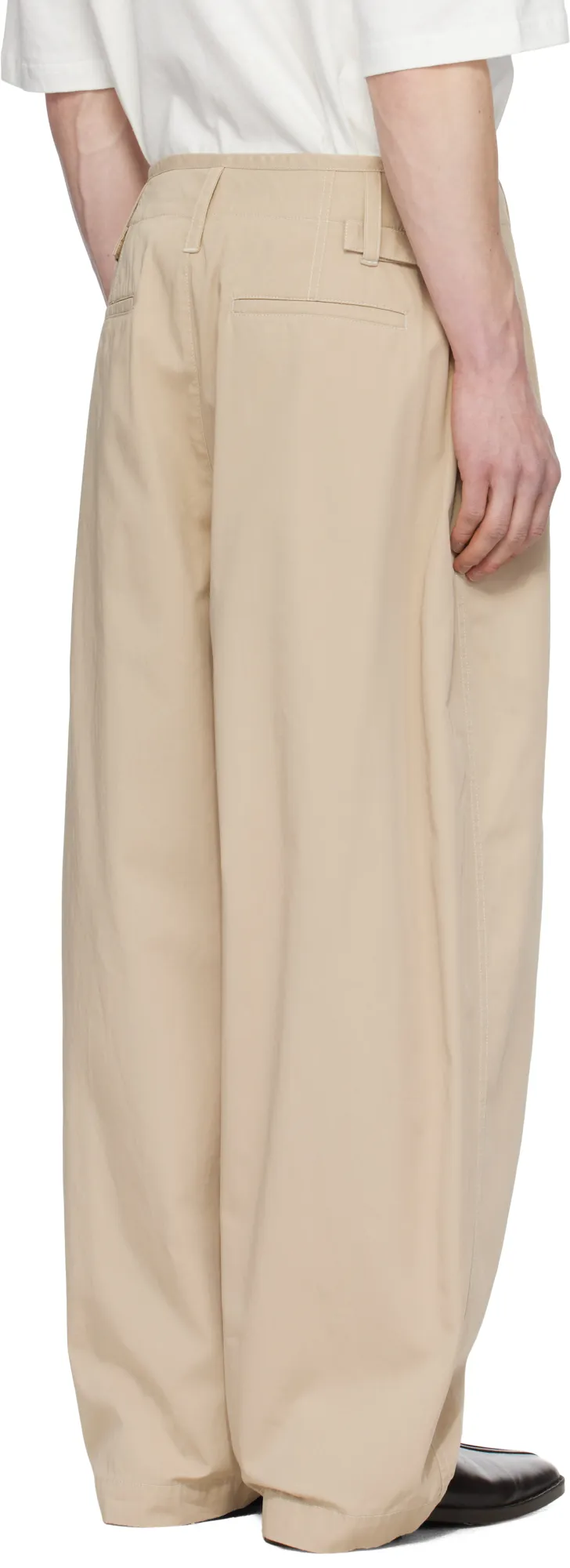 Pleated Palazzo Pants