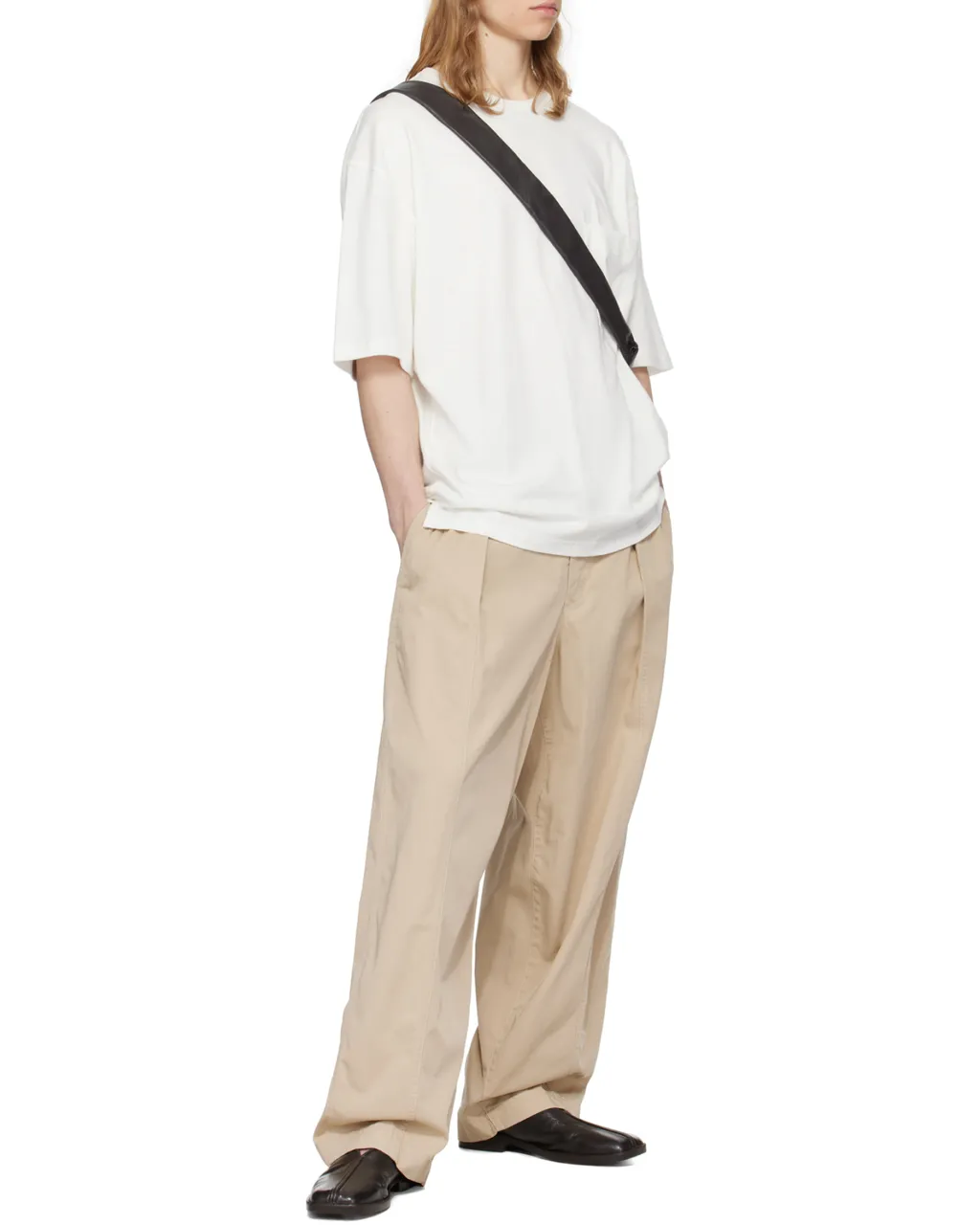 Pleated Palazzo Pants