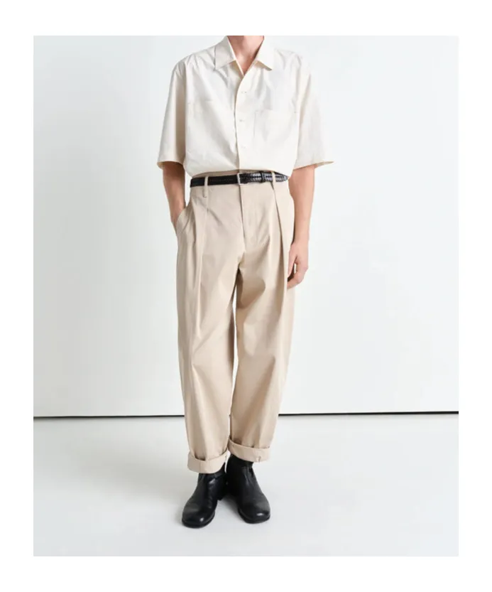 Pleated Palazzo Pants