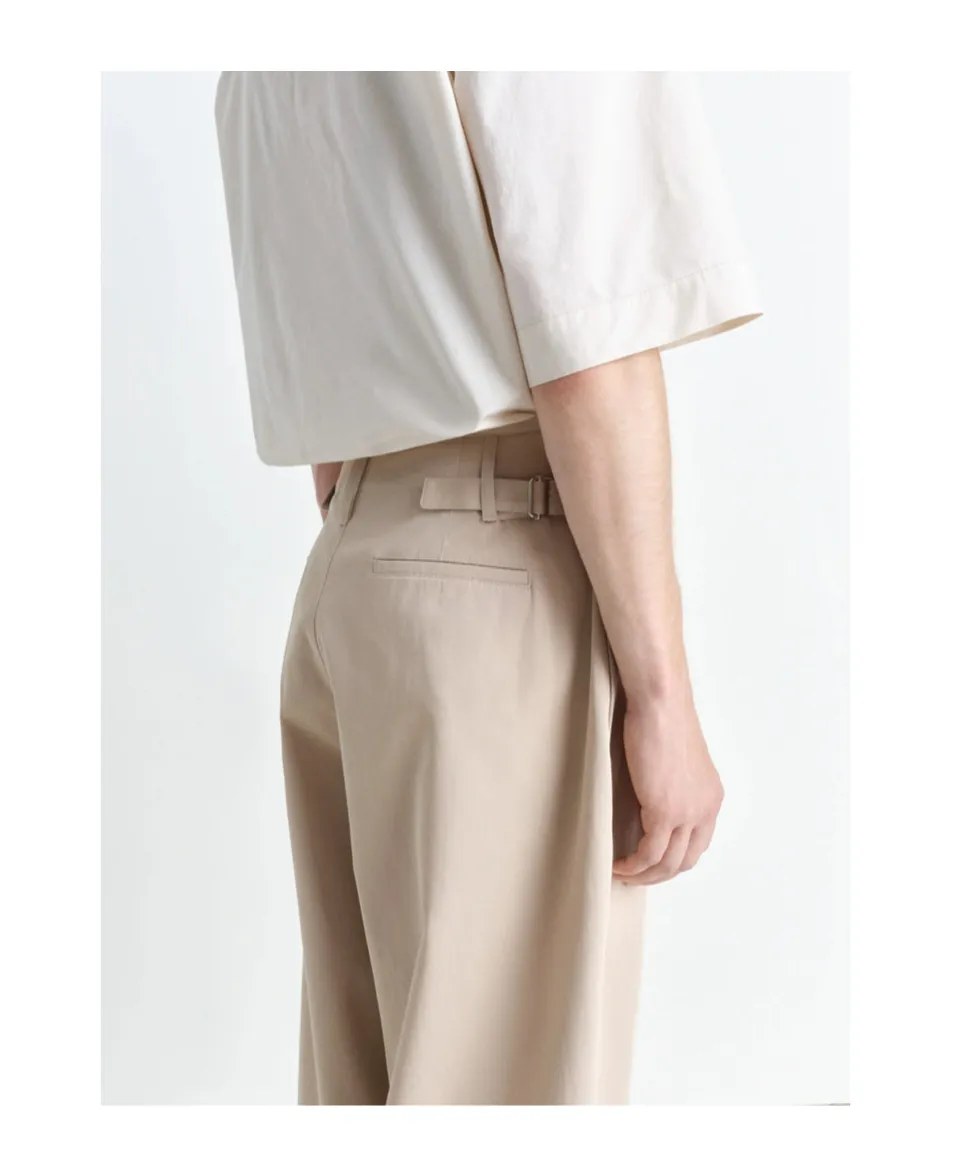 Pleated Palazzo Pants