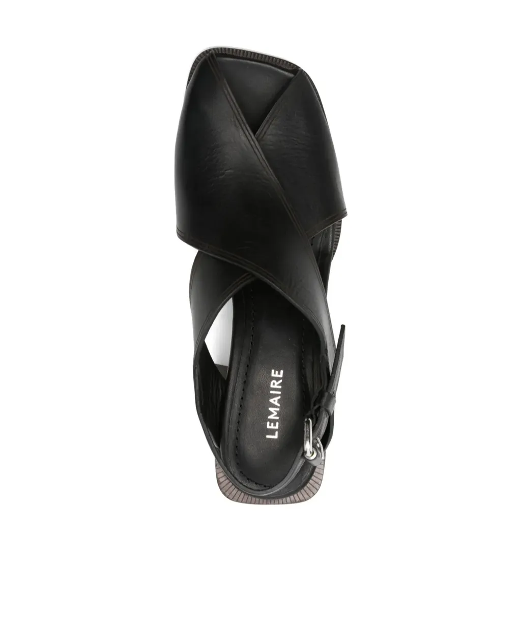 65Mm Leather Sandals