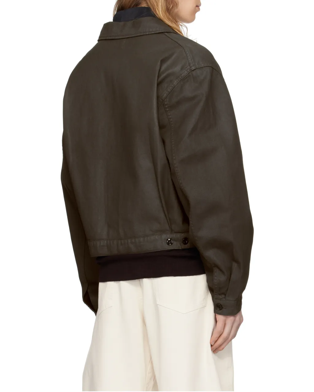 Buttoned Trucker Jacket