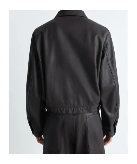 Buttoned Trucker Jacket