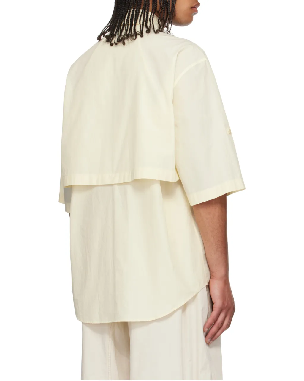 Button-Detailed Collared Shirt