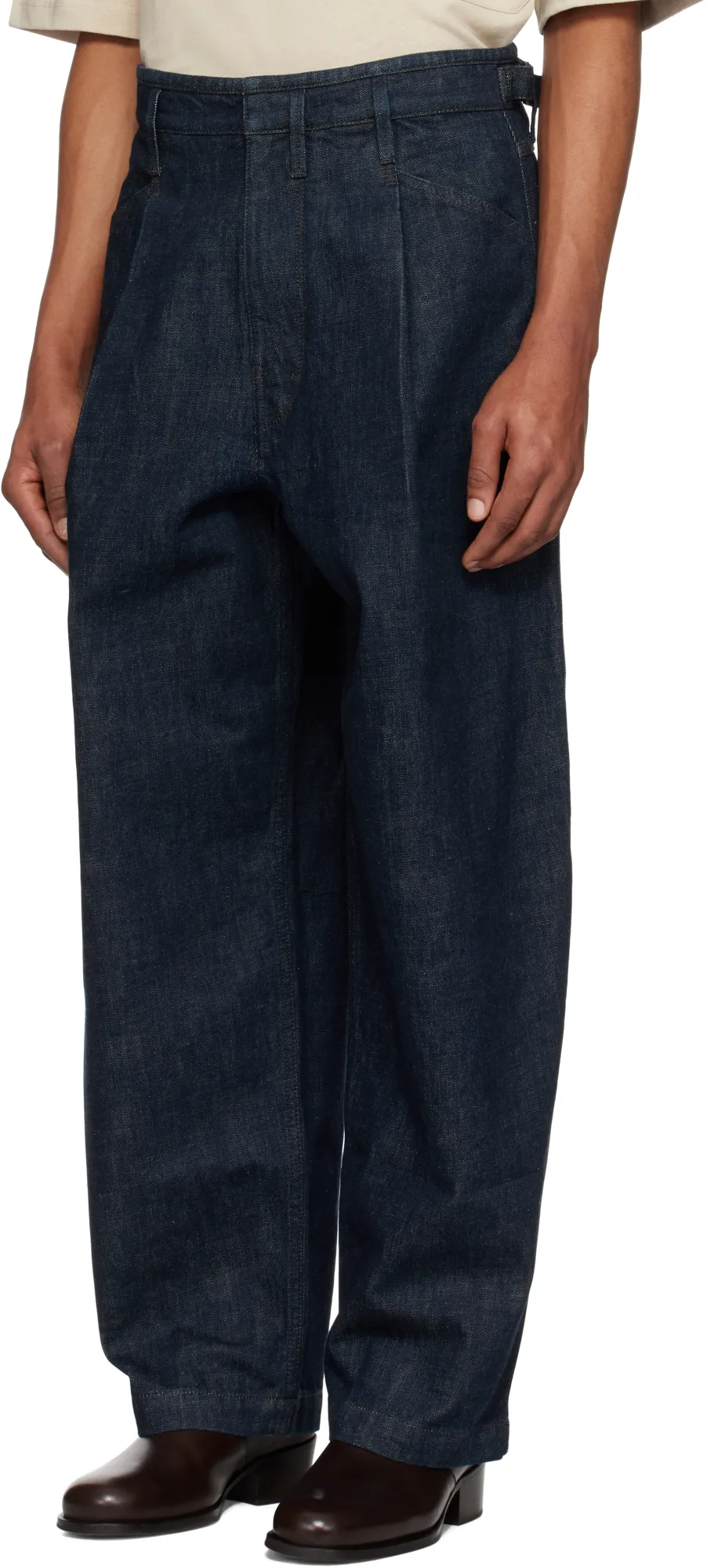 Pleated Workwear Pants