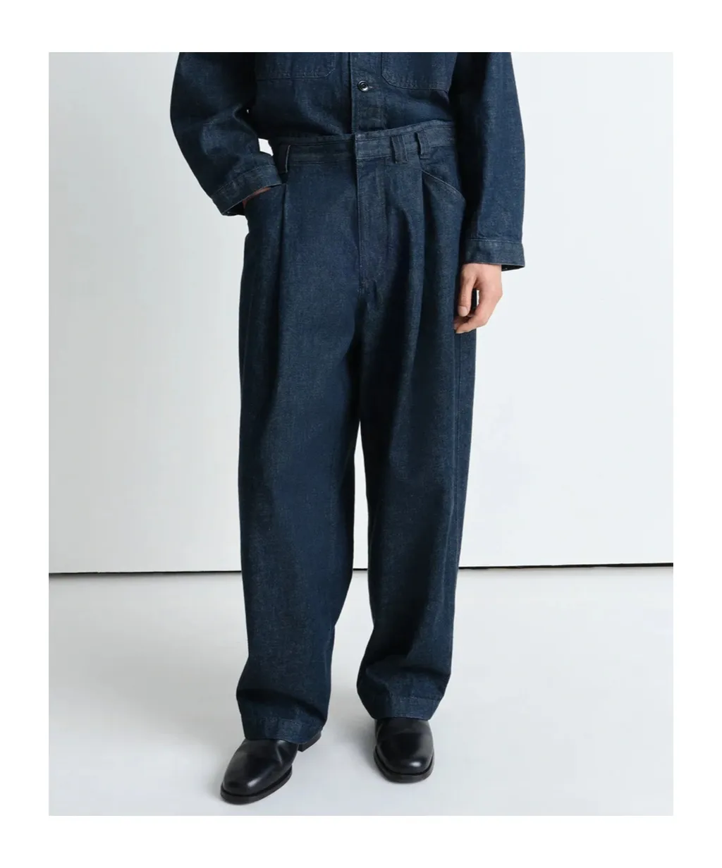 Pleated Workwear Pants