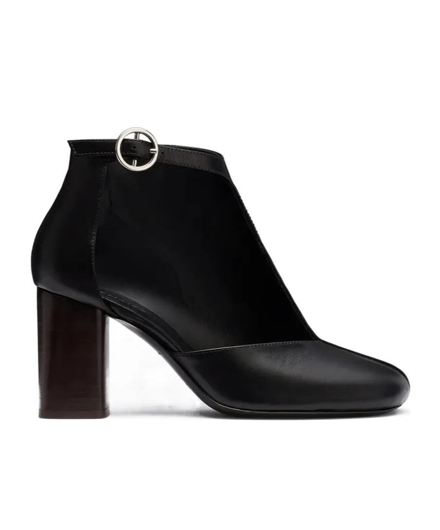 High Heels Cut Out Ankle Boots