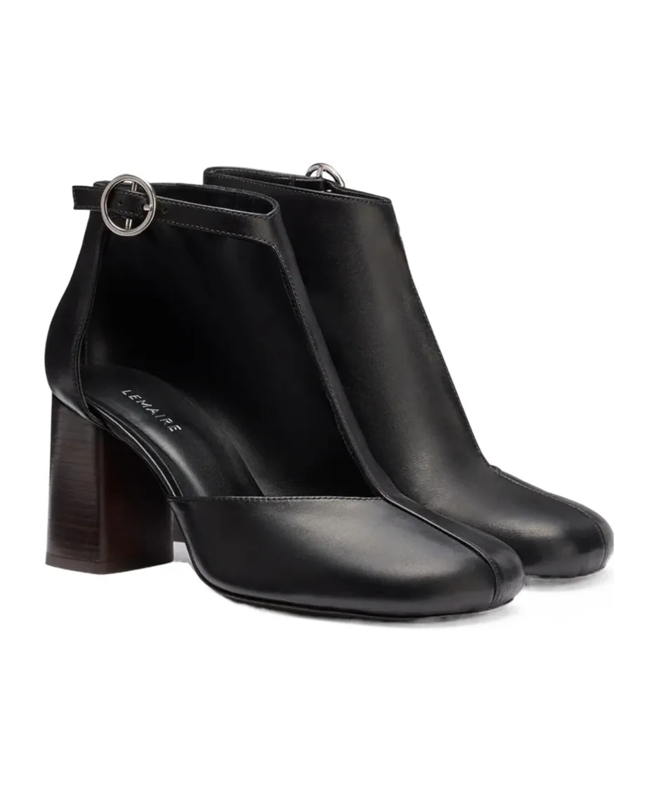 High Heels Cut Out Ankle Boots