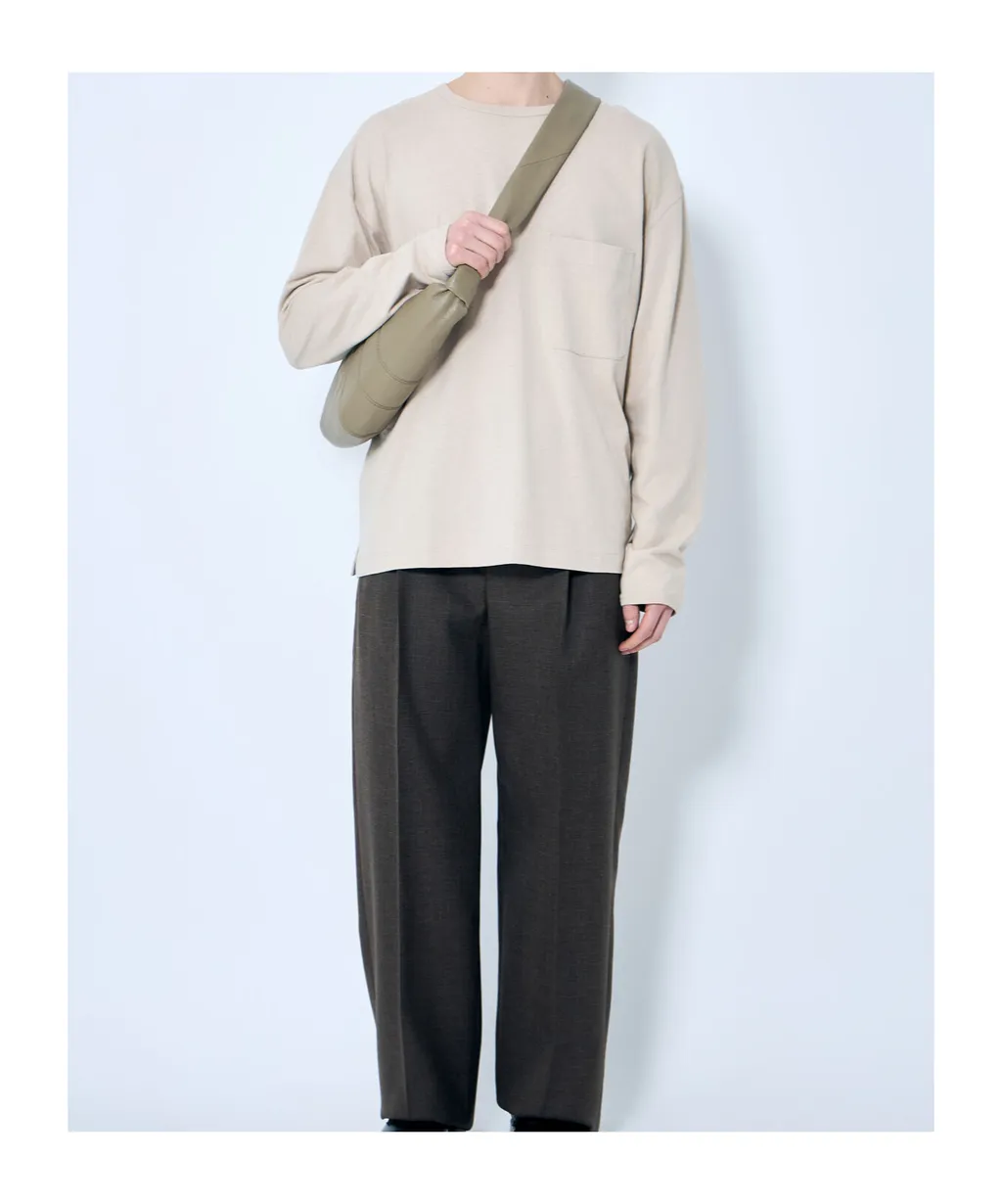 Long Sleeved Crewneck T-Shirt