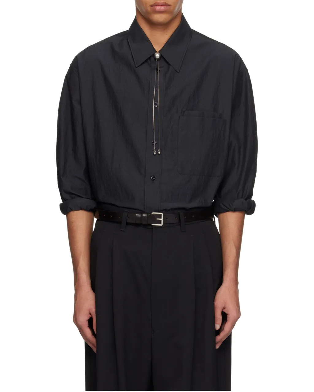 Buttoned Pocket Detail Shirt