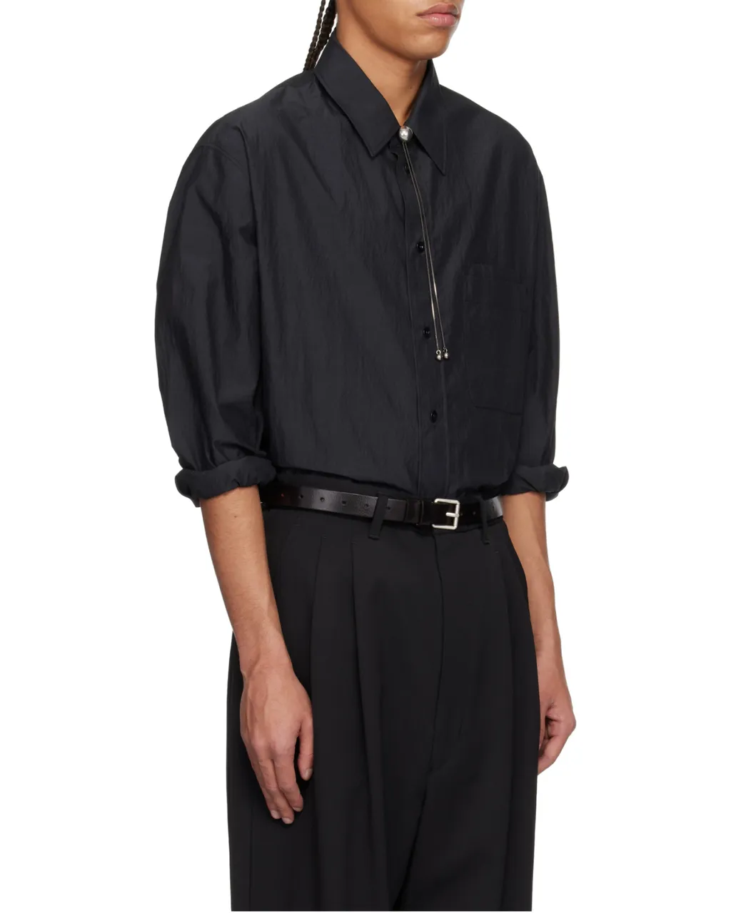 Buttoned Pocket Detail Shirt
