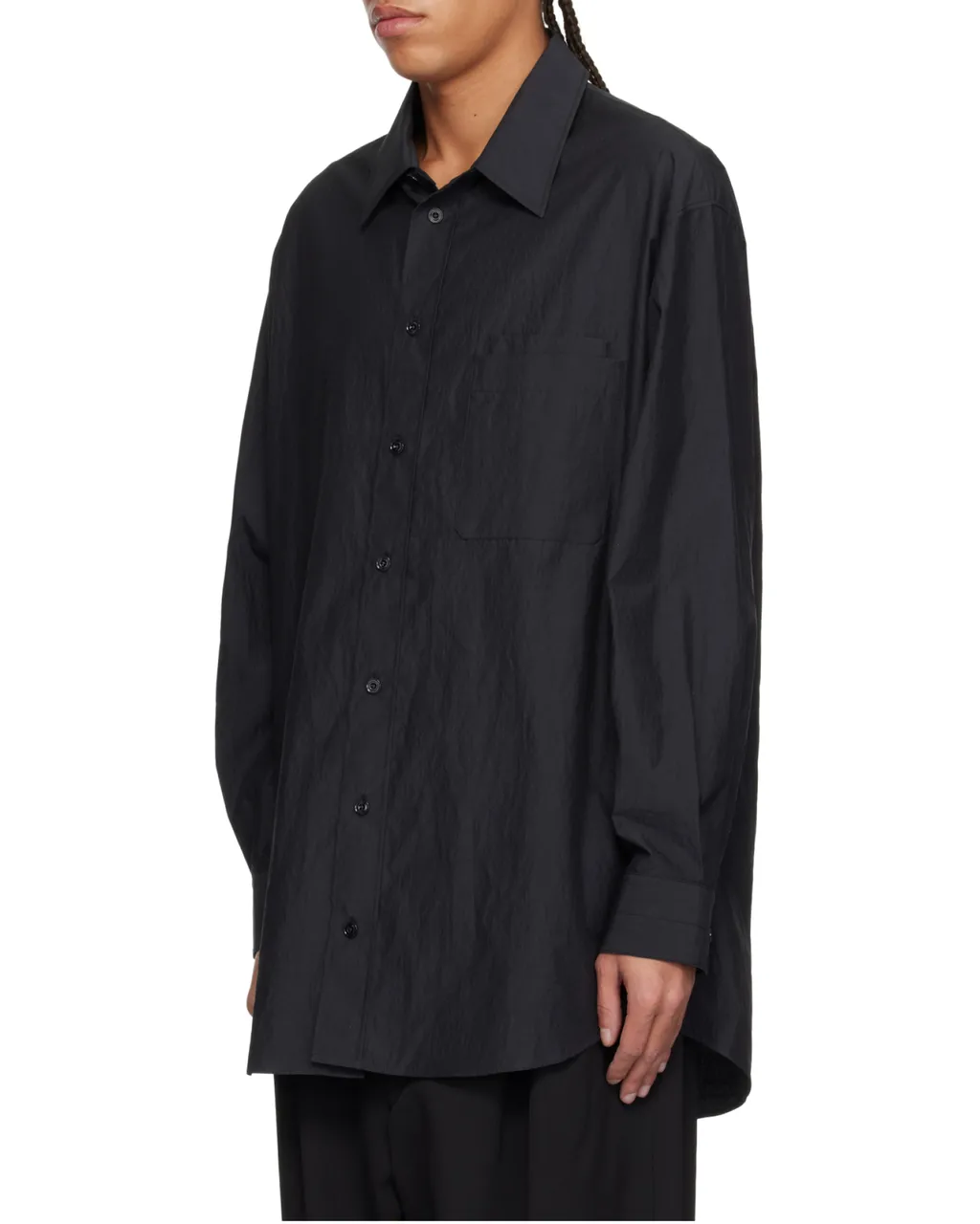 Buttoned Pocket Detail Shirt