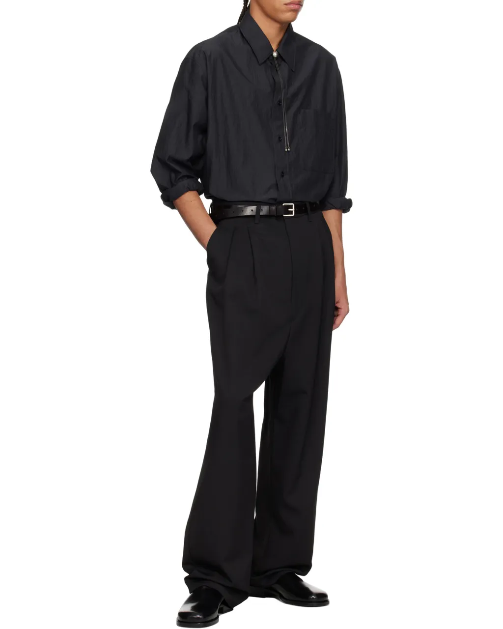 Buttoned Pocket Detail Shirt