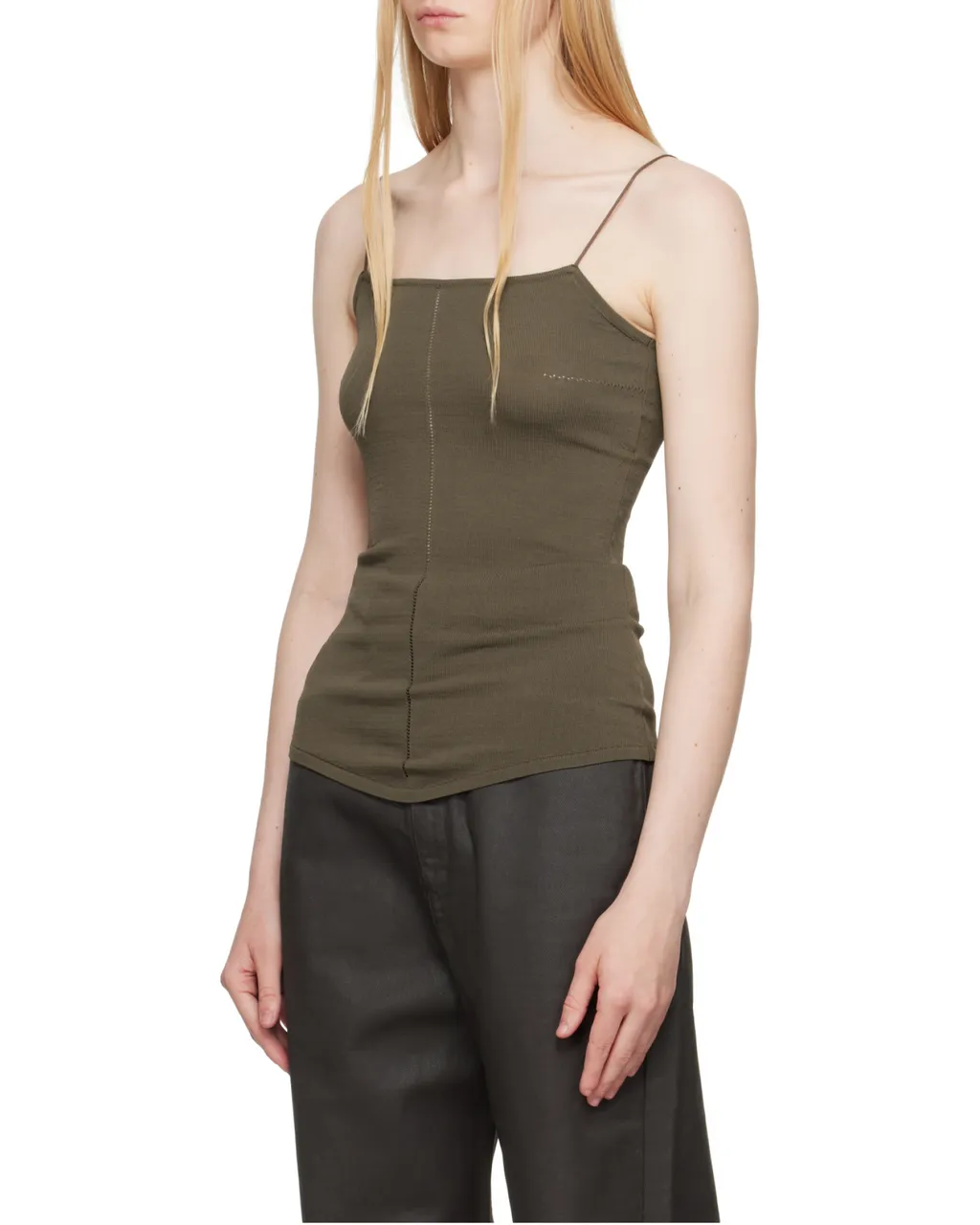 Fine-Knit Tank Top