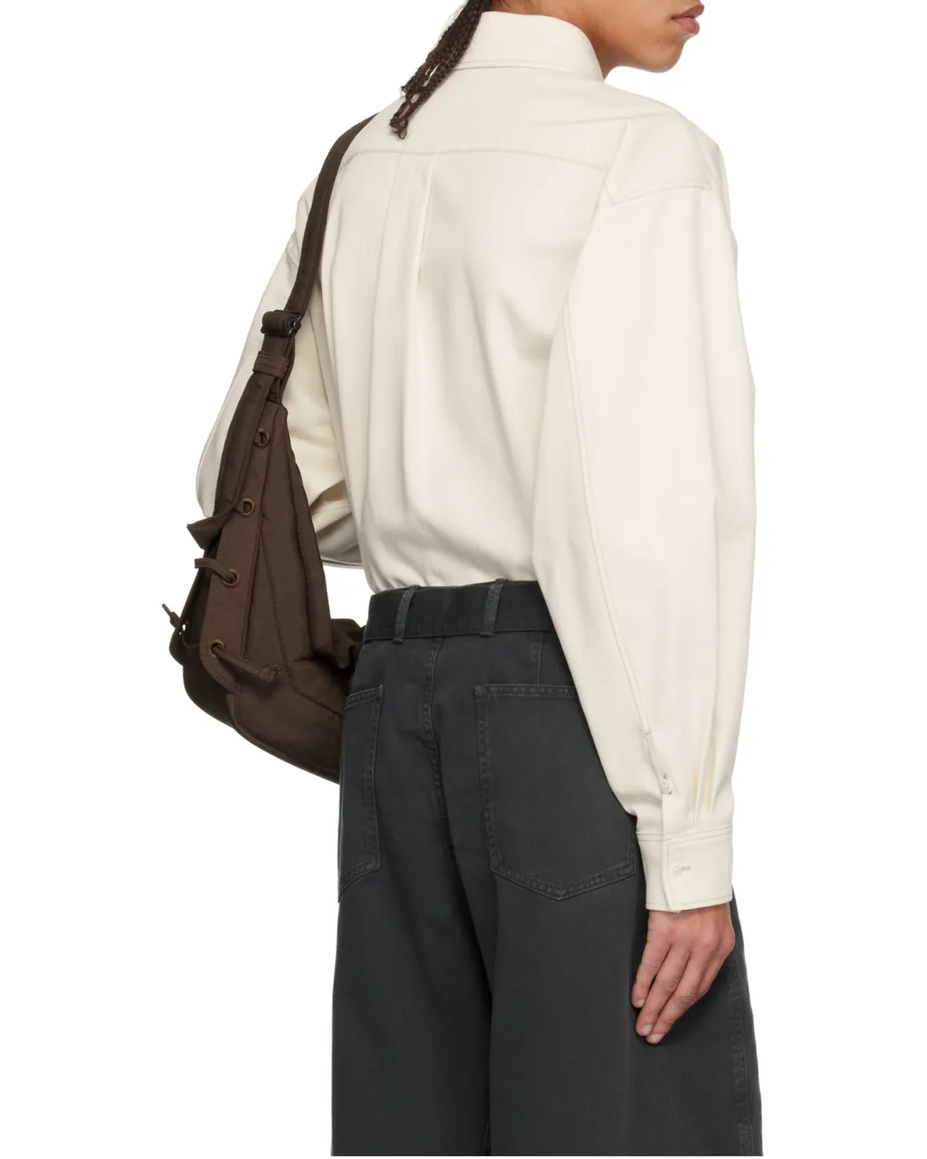 Long-Sleeved Drop Shoulder Overshirt