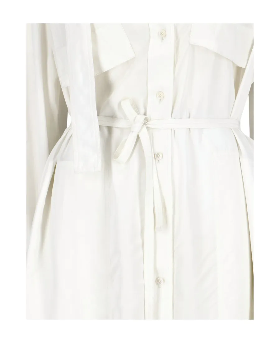 Stand-Neck Lace Dress