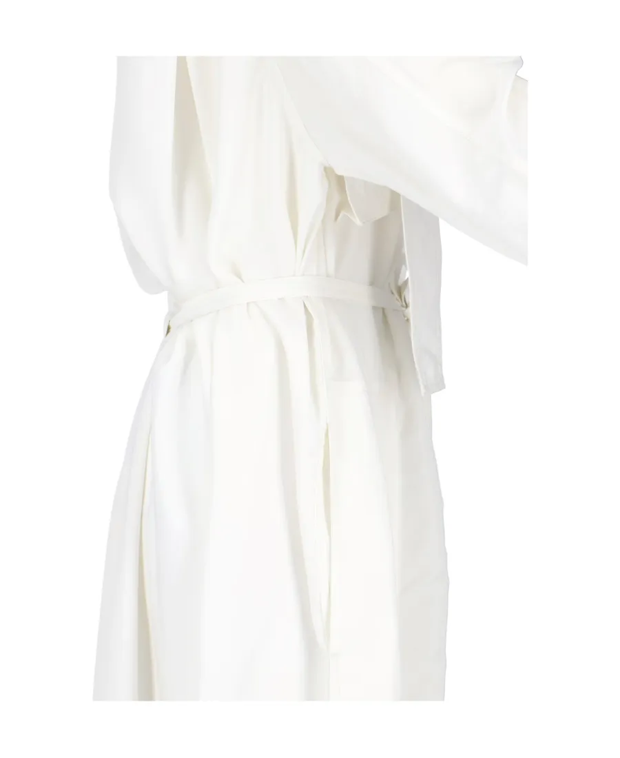 Stand-Neck Lace Dress