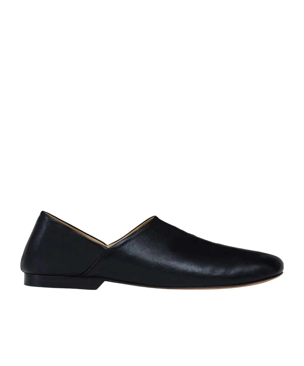 Square Toe Folding-Heel Slippers