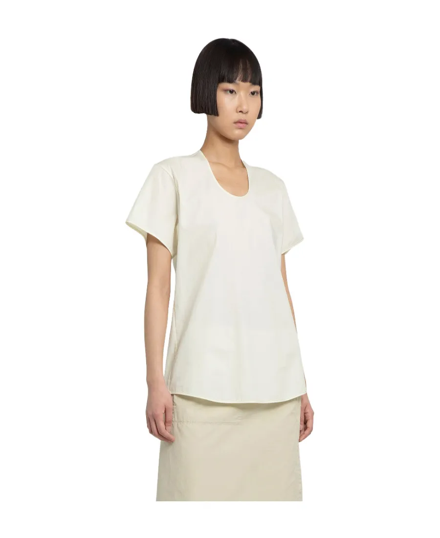 U-Neck Short-Sleeved T-Shirt