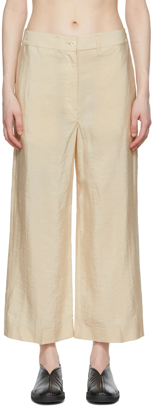 Wide-Leg Casual Pants