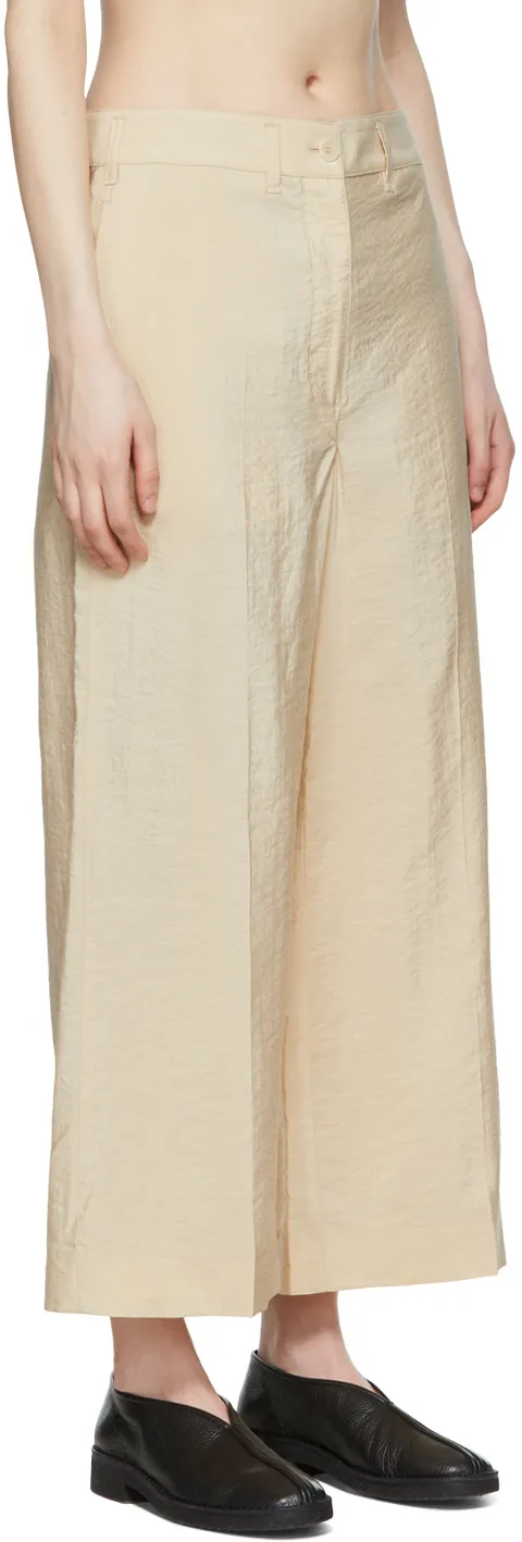 Wide-Leg Casual Pants