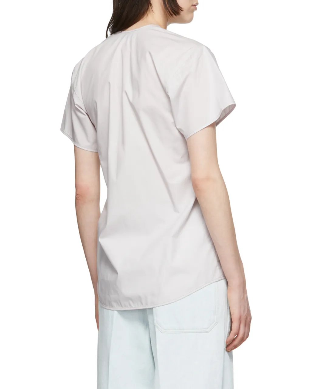 U-Neck Short-Sleeved T-Shirt