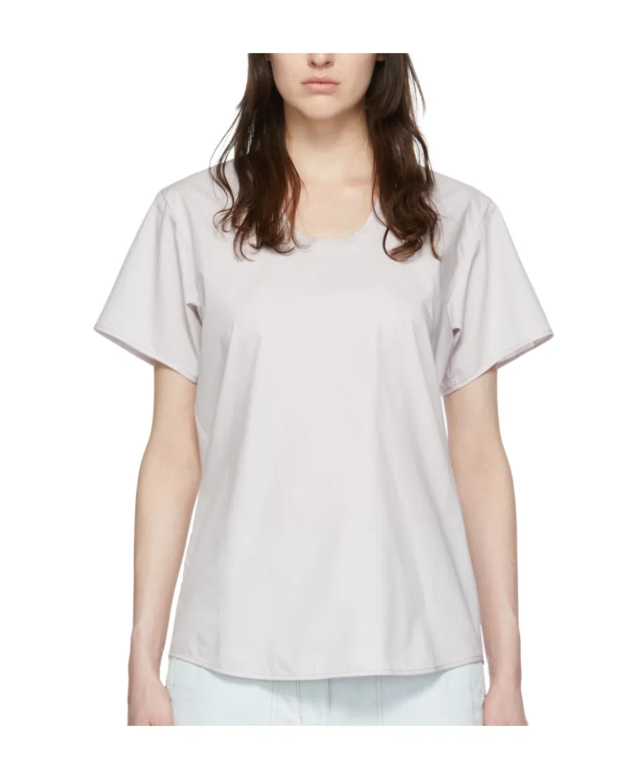 U-Neck Short-Sleeved T-Shirt