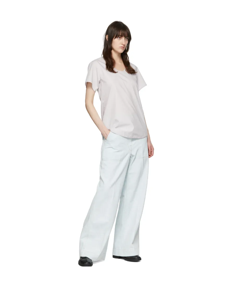U-Neck Short-Sleeved T-Shirt