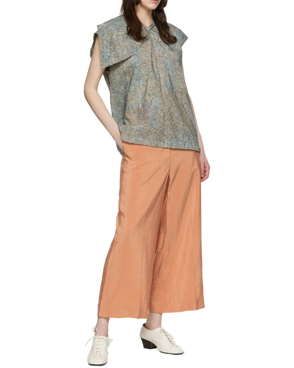 Wide-Leg Casual Pants