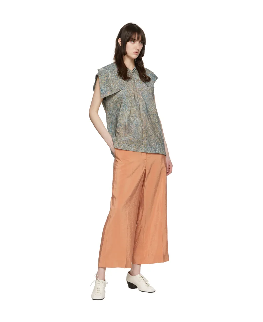 Wide-Leg Casual Pants