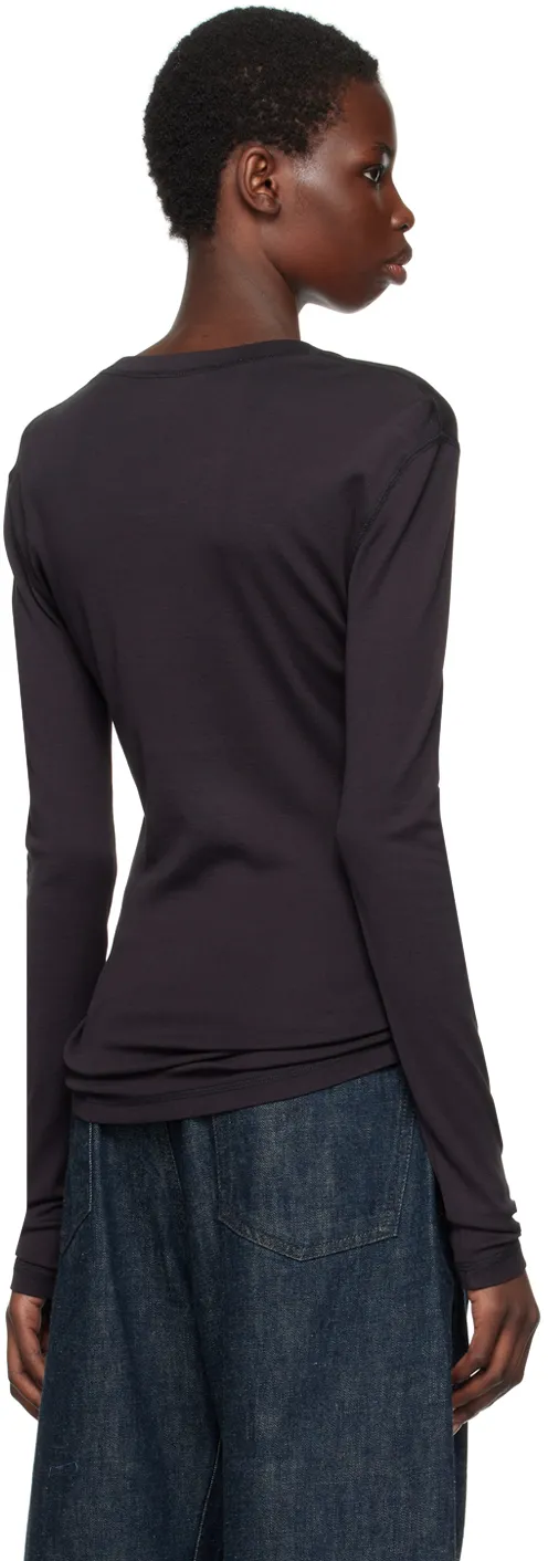 Crewneck Long-Sleeved T-Shirt