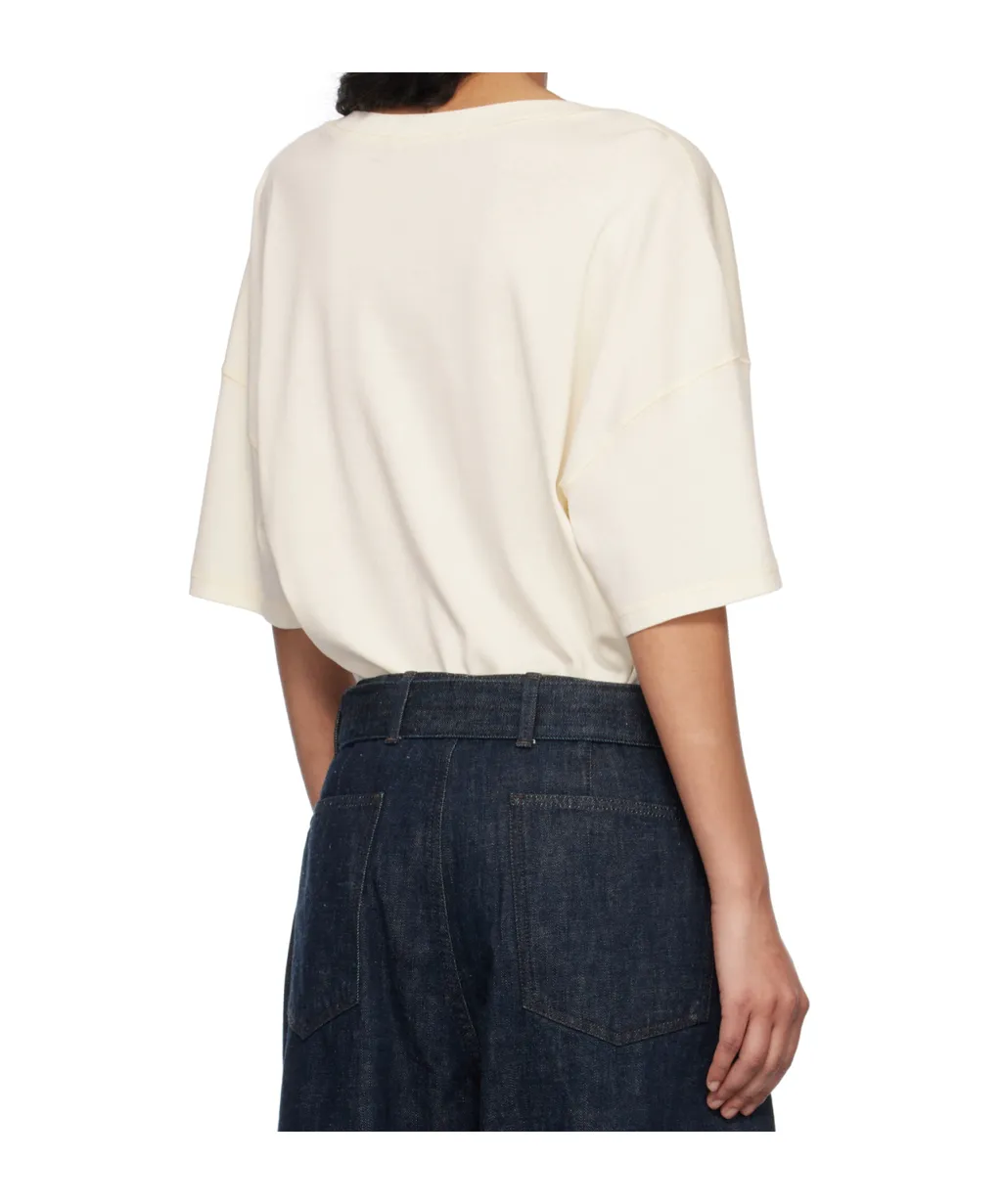 Short-Sleeved Scoop-Neck T-Shirt