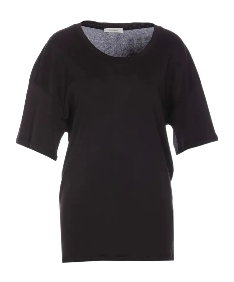 Short-Sleeved Scoop-Neck T-Shirt
