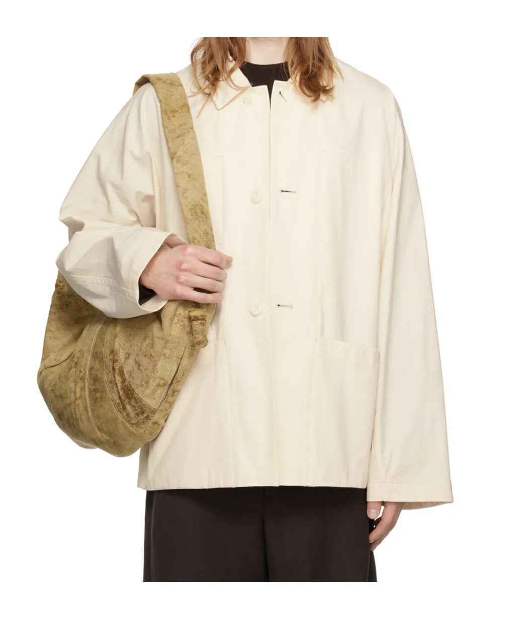 Straight Hem Shirt Jacket