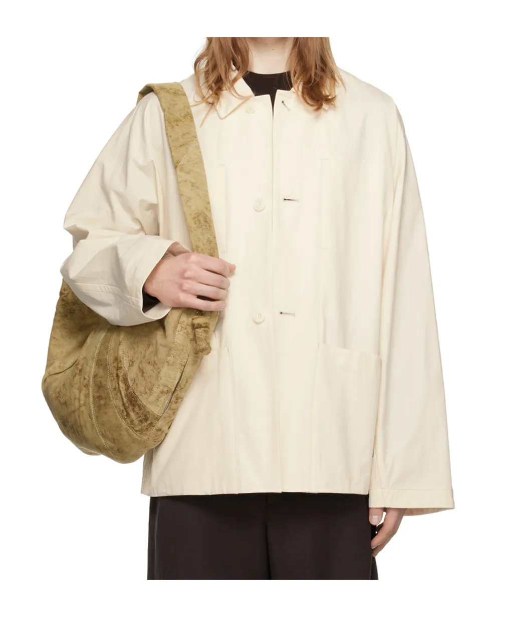 Straight Hem Shirt Jacket