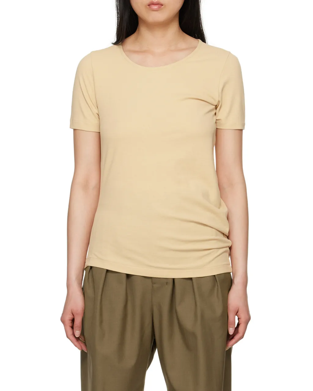 Round Neck Cotton T-Shirt