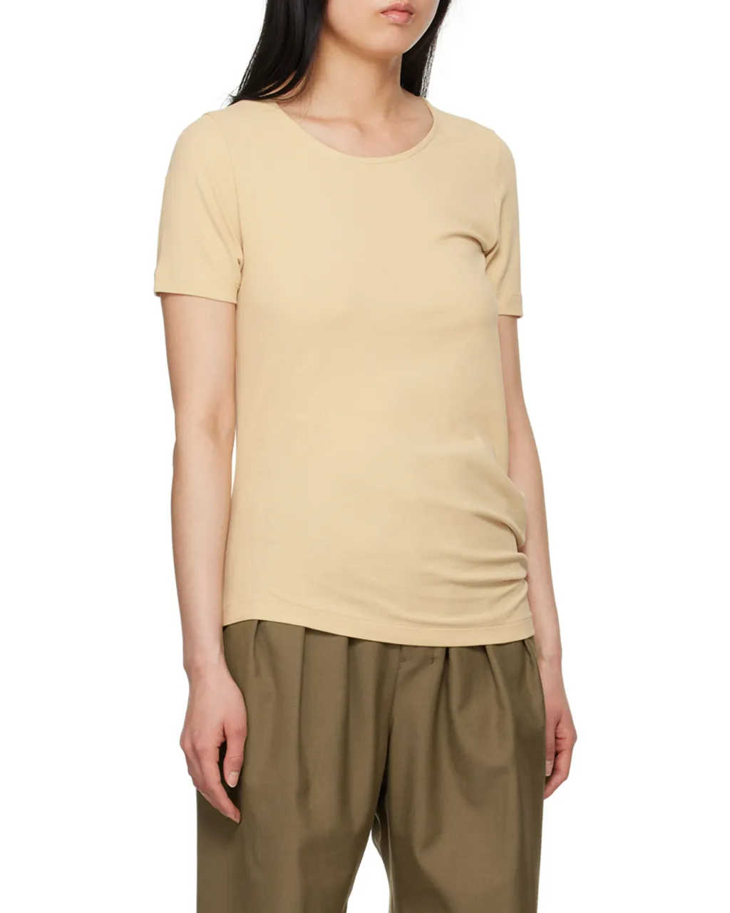Round Neck Cotton T-Shirt