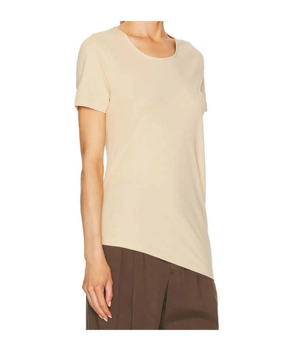 Round Neck Cotton T-Shirt
