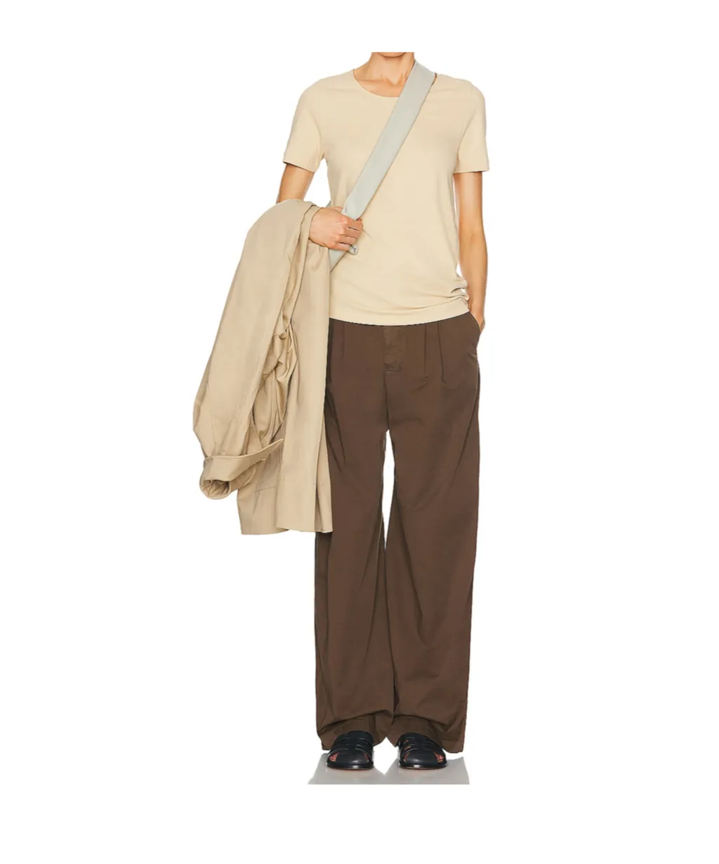 Round Neck Cotton T-Shirt
