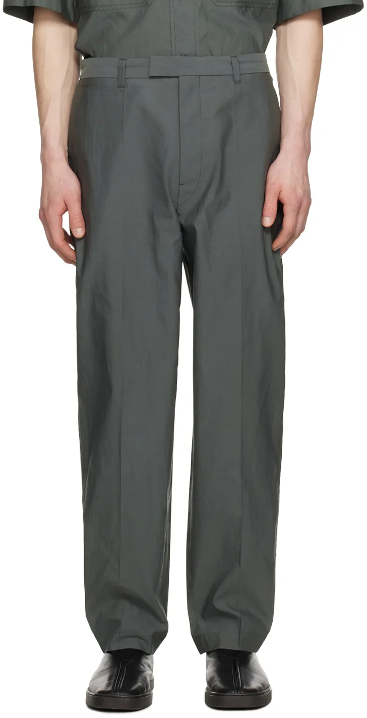 Belt Loop Crease Casual Pants
