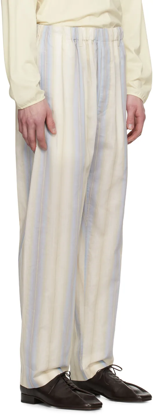 Relaxed Striped Casual Pants
