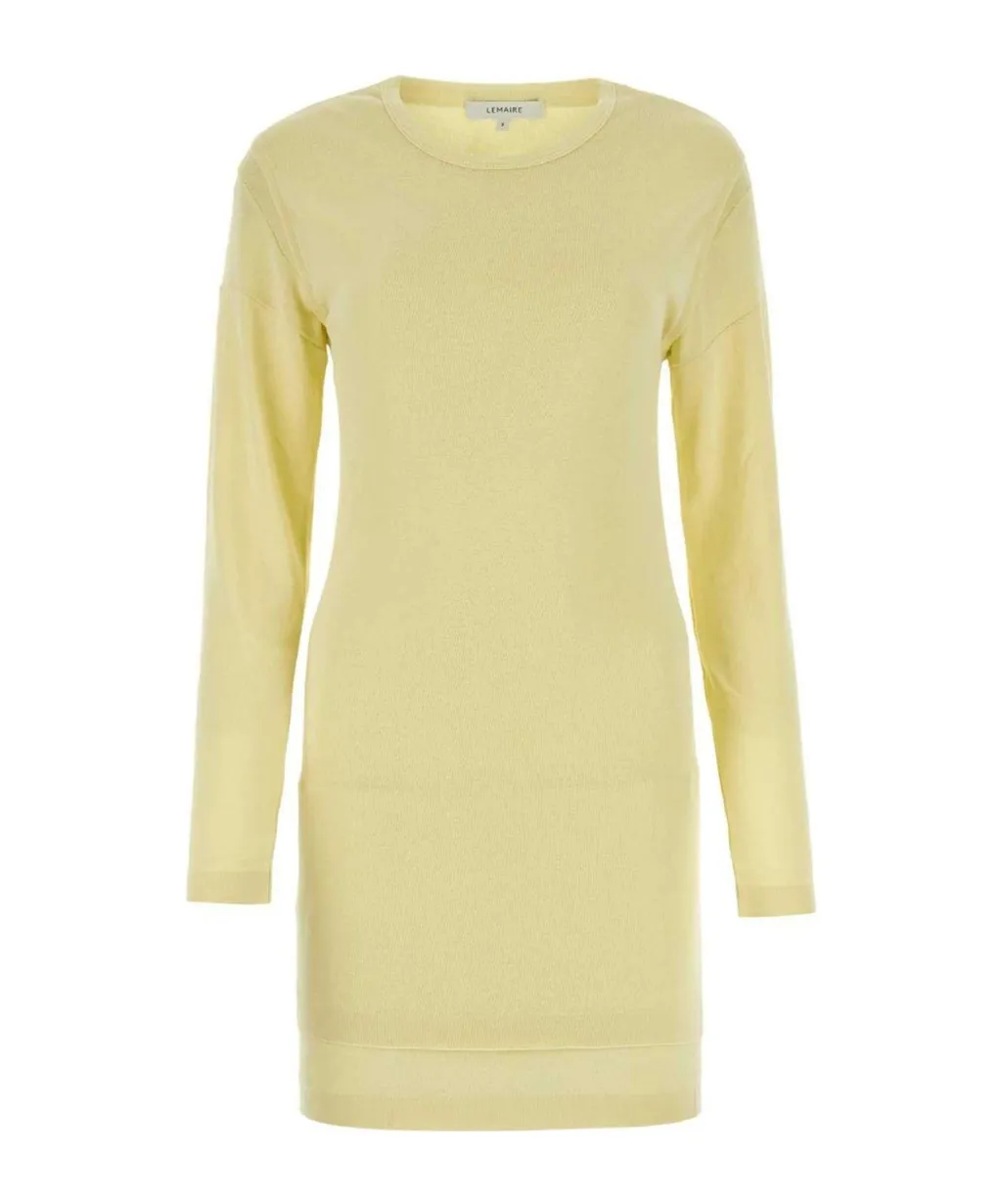 Long Sleeved Knitted Mini Dress