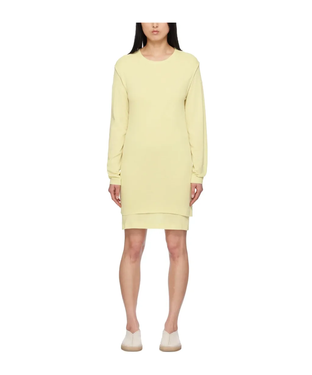 Long Sleeved Knitted Mini Dress
