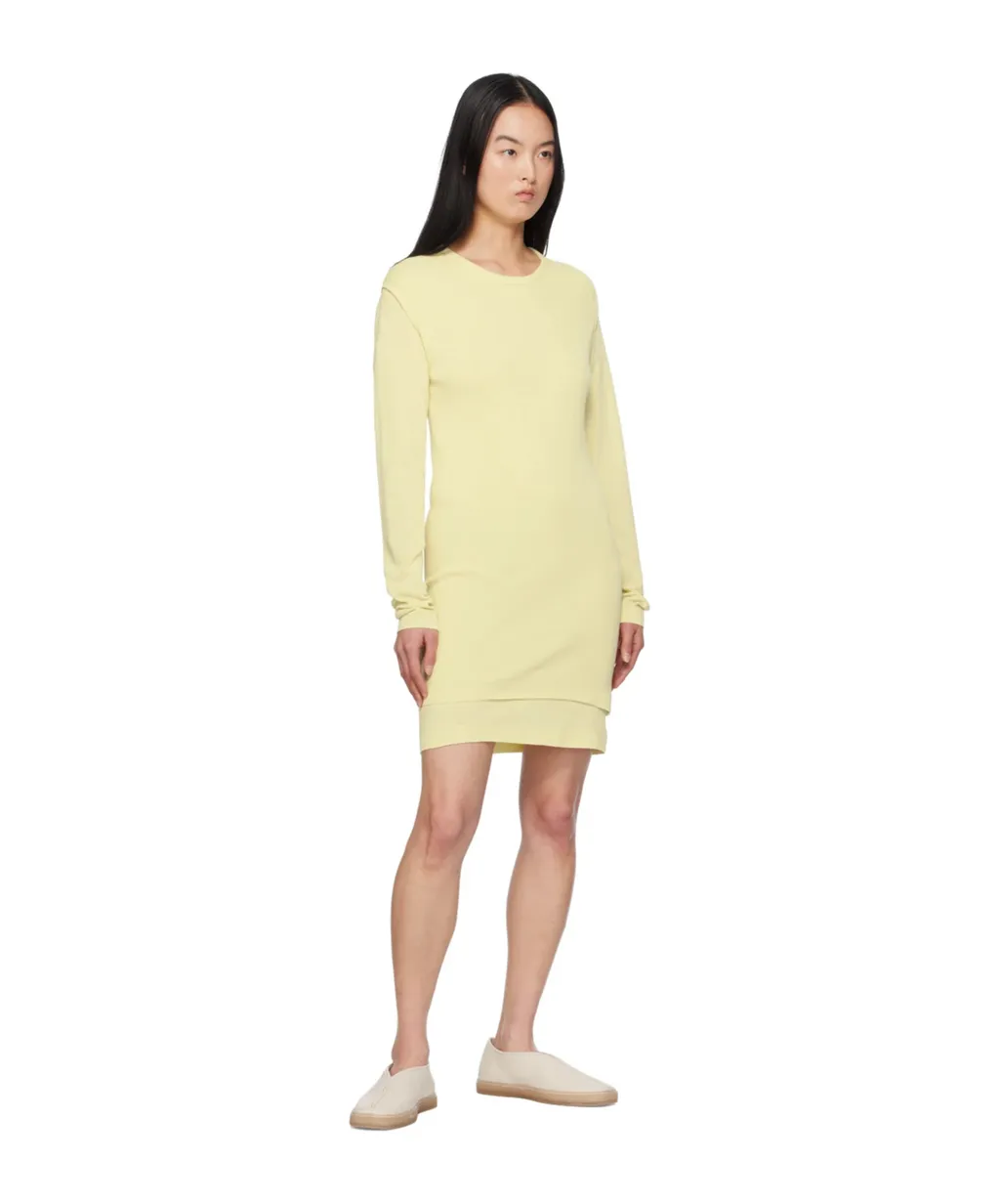 Long Sleeved Knitted Mini Dress